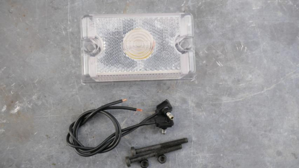 Markierungsleuchte weiß 12V 13011C